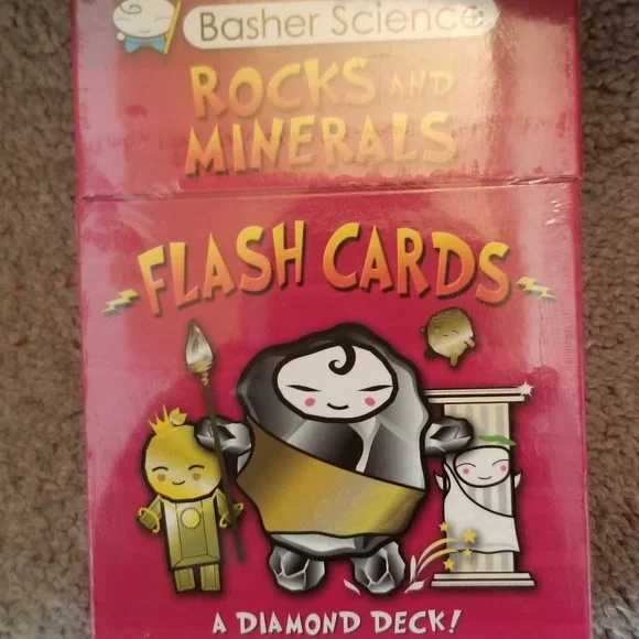 2FOR$30 - Basher Science Rocks and Minerals Flash Cards - Picture 2 of 3